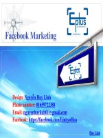 tài liệu về facebook marketing