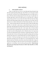 phát triển hoạt động thanh toán không dùng tiền mặt tại chi nhánh ngân hàng đầu tư và phát triển đông đô