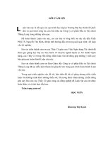 tăng cường quản lý ngân quỹ tại công ty cổ phần đầu tư tài chính thăng long