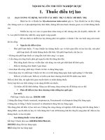 ĐỀ CƯƠNG ôn THI tốt NGHIỆP văn BẰNG 2 dược