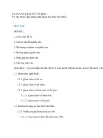 luận văn thạc sĩ văn học - đặc điểm nghệ thuật thơ mai văn phấn