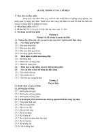 Chương trình chi tiết HP hệ thống cung cấp điện