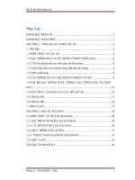 TIỂU LUẬN  XỬ LÝ TÍN HIỆU NÂNG CAO MẠCH LỌC KALMAL