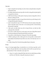 đề thi luật đất đai