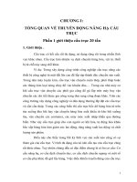 Đồ án khai thác hệ thống điện cho truyền động cầu trục 20 tấn