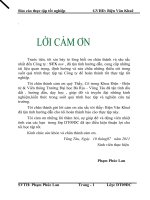 báo cáo thực tập tại công ty TNHH STX việt nam offshore