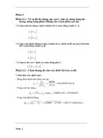 bài tập dài môn đo lường