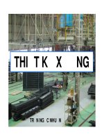 bài giảng Thiết kế xưởng của đại học nha trang