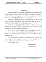 thiết kế đồ án cung cấp điện