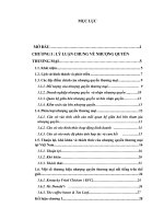 thực trạng hoạt động nhượng quyền thương mại cửa hàng cà phê của gloria jeans tại việt nam và bài học kinh nghiệm nhượng quyền cho các doanh nghiệp trong nước