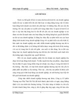 giải pháp tài chính đẩy mạnh công tác tiêu thụ sản phầm nhằm tăng doanh thu tiêu thụ sản phẩm tại công ty cổ phần thương mại phú thái hà nội