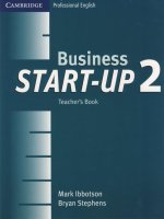 business start-up 2 teacher book