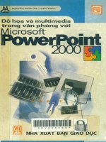 Đồ họa và multimedia trong văn phòng với microsoft powerpoint 2000