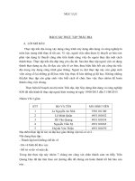 BÀI THUYẾT MINH THỰC TẬP TRẮC ĐỊA