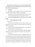 Phân tích ảnh hưởng của các yếu tố môi trường kinh tế đến hoạt động kinh doanh của doanh nghiệp