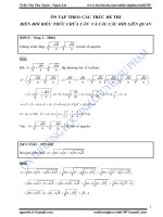 Biến đổi biểu thức chứa căn