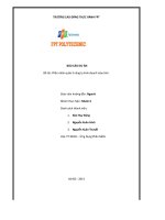 Phần mềm quản lí công ty kinh doanh máy tính