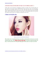 Chăm sóc da bị lão hóa khi làm việc tại văn phòng