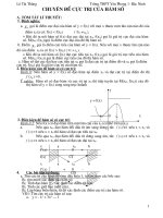 12  cực trị của hàm số