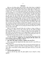 Nghiên cứu xây dựng bộ dữ liệu chuẩn cho ECU hệ thống nhiên liệu động cơ diesel (tóm tắt + toàn văn)