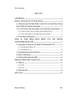 Thực tập tại chi nhánh techcombank hà nội