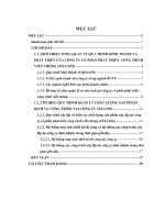 Thực tập tổng hợp tại công ty cổ phần phát triển công trình viễn thông (TELCOM)