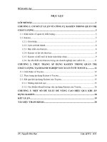 Áp dụng kaizen trong quản trị chất lượng tại các doanh nghiệp sản xuất ô tô
