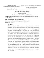 Tìm hiểu công nghệ xử lý nước thải dệt nhuộm tại công ty cổ phần dệt may tín thành