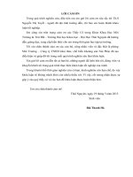 Hiện trạng môi trường nước mặt tại khu vực khai thác núi pháo, huyện đại từ   tỉnh thái nguyên