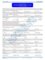 đại cương về dao động điều hòa số 5