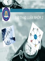 Bài thảo luận nhóm chi đơn đặt hàng kế toán đơn vị sự nghiệp