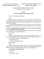 Thi tuyển công chức chuyên ngành tư pháp