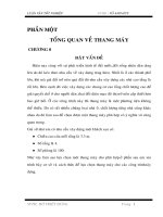 luận văn tốt nghiệp thiết kế thang máy