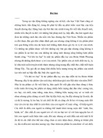 Khảo sát một số biểu tượng trong tác phẩm và khi tro bụi của đoàn minh phượng