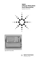 Bốn phương pháp cơ bản đo công suất cao tần