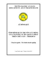 Quản Trị Vốn Lưu Động