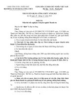 Thi tuyển công chức chuyên ngành thanh tra