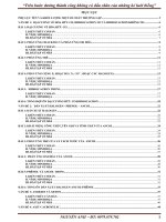 Chuyên đề hóa học hữu cơ luyện thi đại học 2015