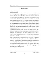 Phân tích những Pan về hệ thống đánh lửa trong động cơ đốt cháy cưỡng bức và giải pháp xử lý