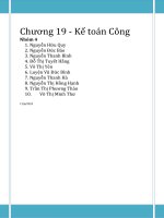 Tiểu luận môn kế toán công KẾ TOÁN TỔ CHỨC CHĂM SÓC SỨC KHỎE PHI LỢI NHUẬN VÀ TRƯỜNkeG ĐẠI HỌC VÀ CAO  ĐẲNG