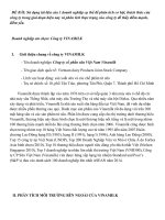 Nghiên cứu môi trường kinh doanh ảnh hưởng tới Công ty cổ phần sữa VN  VINAMILK