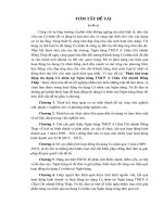 phân tích hoạt động tín dụng cá nhân tại ngân hàng thương mại á châu chi nhánh đồng tháp