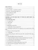 NGHIÊN CỨU ĐÁNH GIÁ BIẾN ĐỘNG NGUỒN TÀI NGUYÊN THIÊN NHIÊN ĐẤT