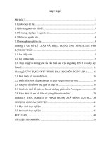 ỨNG DỤNG CÔNG NGHỆ THÔNG TIN TRONG DẠY HỌC TOÁN LỚP 2