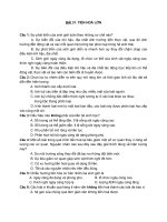 BÀI 31  TIẾN HOÁ LỚN + đáp án