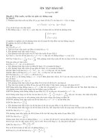 Ôn thi đại học hàm số
