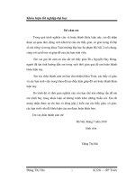 Lược đồ Affine khóa luận tốt nghiệp