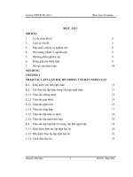 Dạy học nội dung thao tác lập luận bác bỏ trong SGK Ngữ văn 11