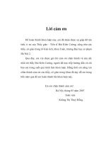 Nội suy toán tử khóa luận tốt nghiệp