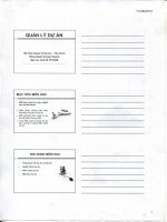 tổng quan về dự án và quản lý dự án